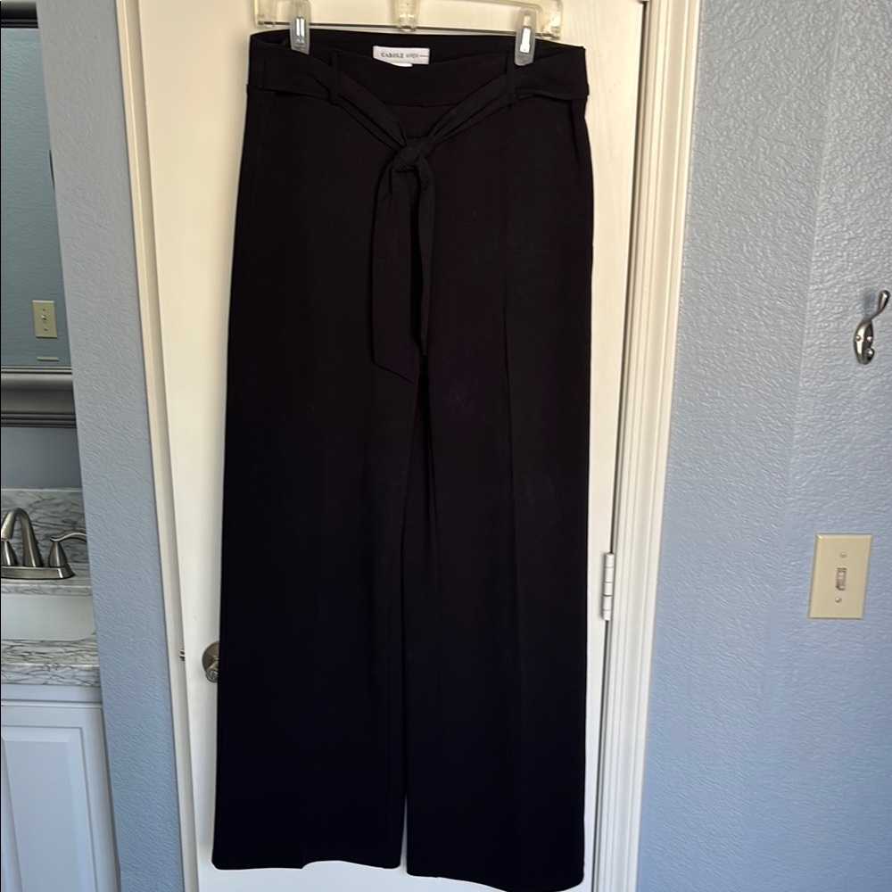 Black Wide-Leg Pants - Picture 3 of 6